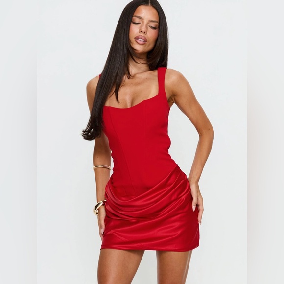 Princess Polly Dresses & Skirts - Princess Polly Red Sleeveless Dress